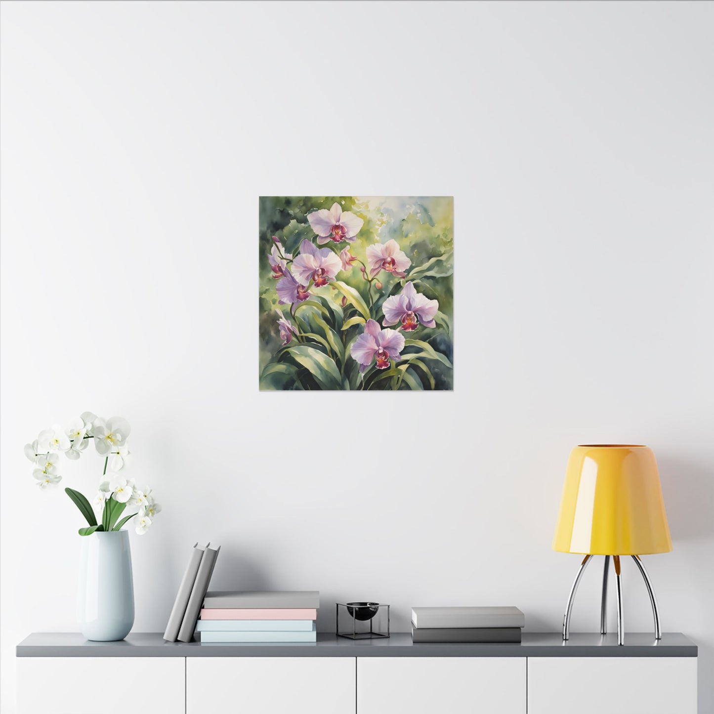 Matte Wall Canvas - Orchid - Bloom and Grow Collection