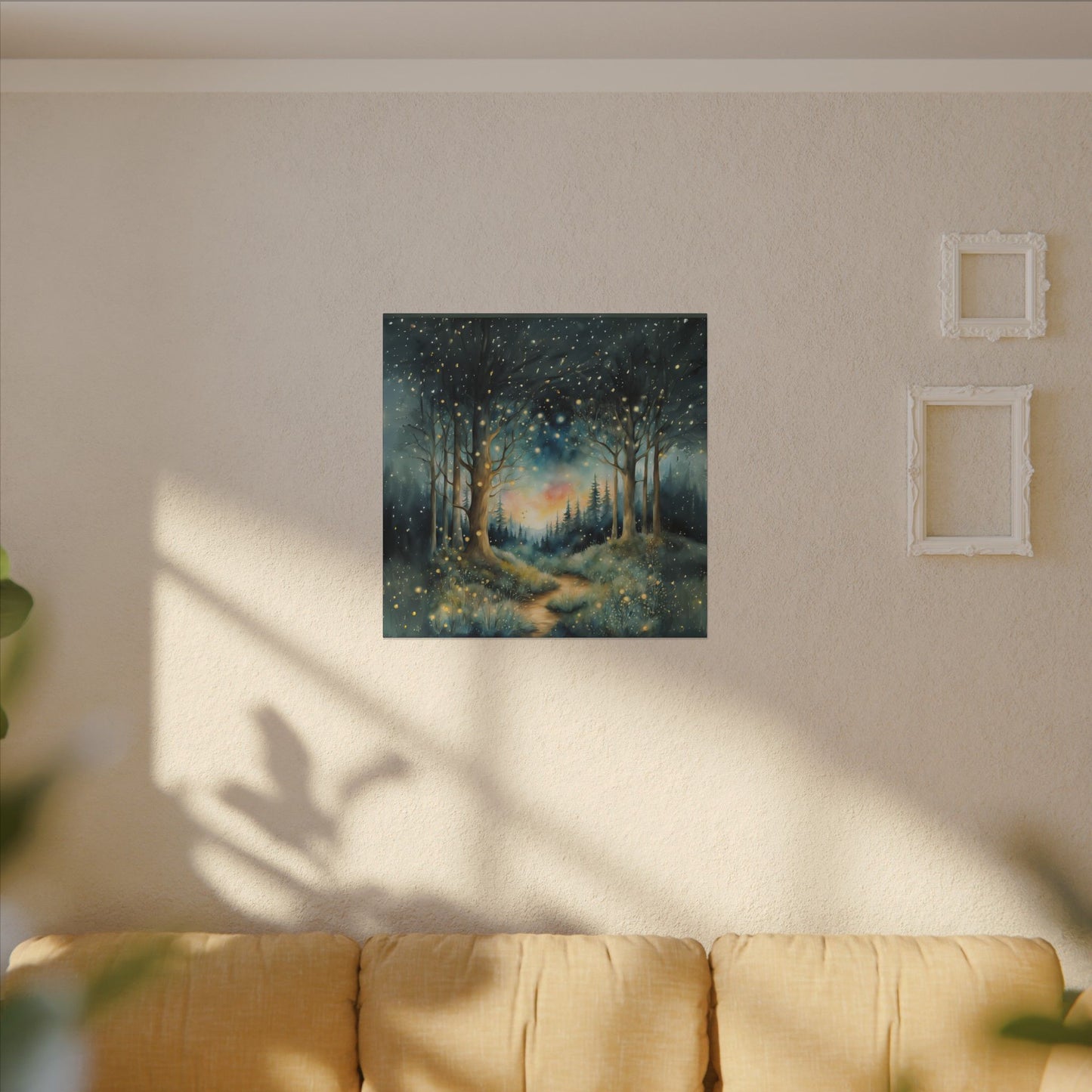Matte Wall Canvas - Whimsical Forest