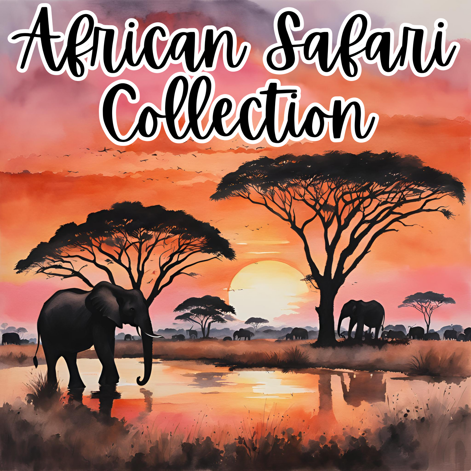 GingerRootDesign - African Safari Collection - Shop Nursery Essentials