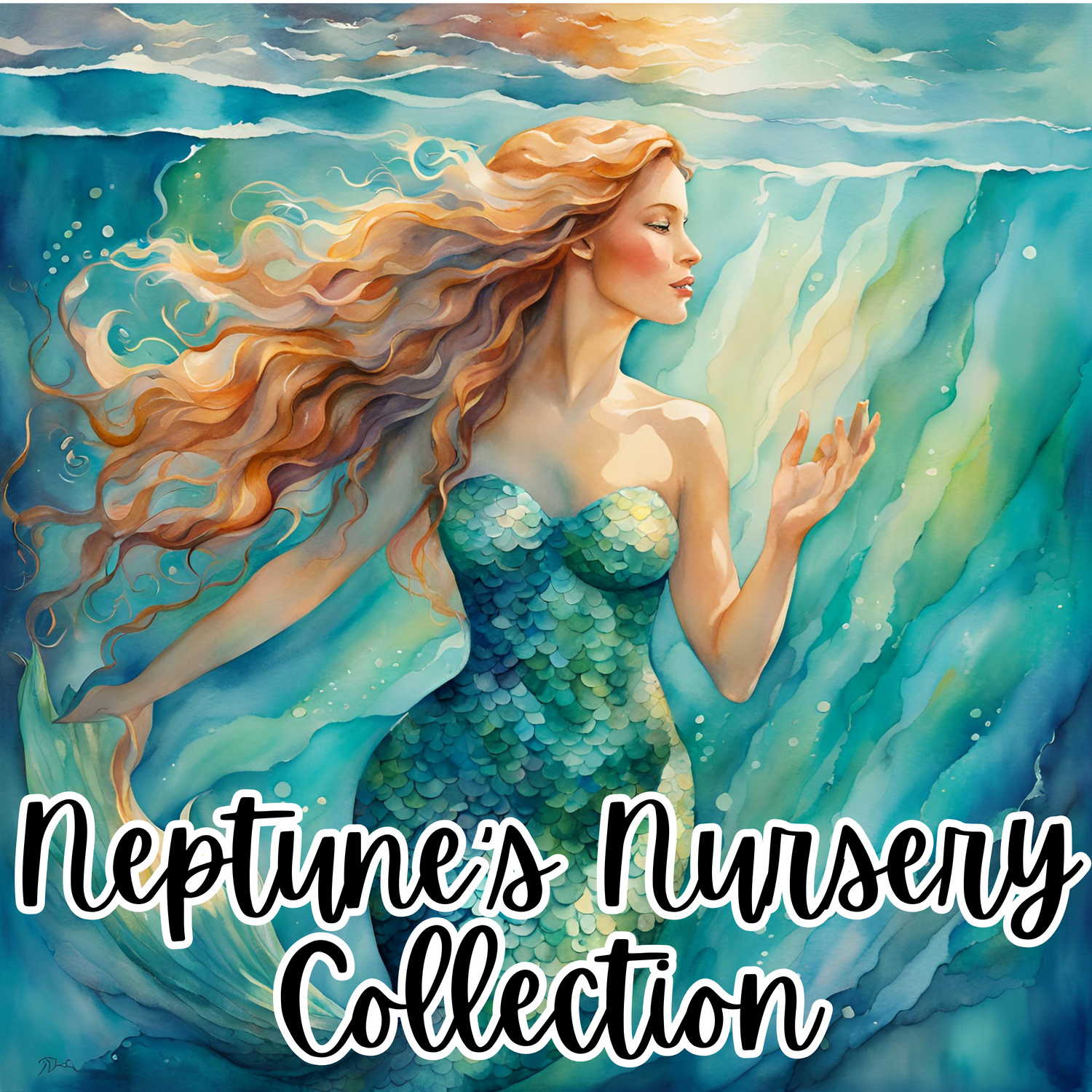 GingerRootDesign - Neptune's Nursery Collection - Shop Nursery Essentials
