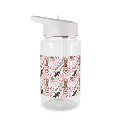 Tritan Water Bottle - Cowgirl