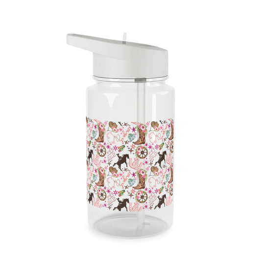 Tritan Water Bottle - Cowgirl