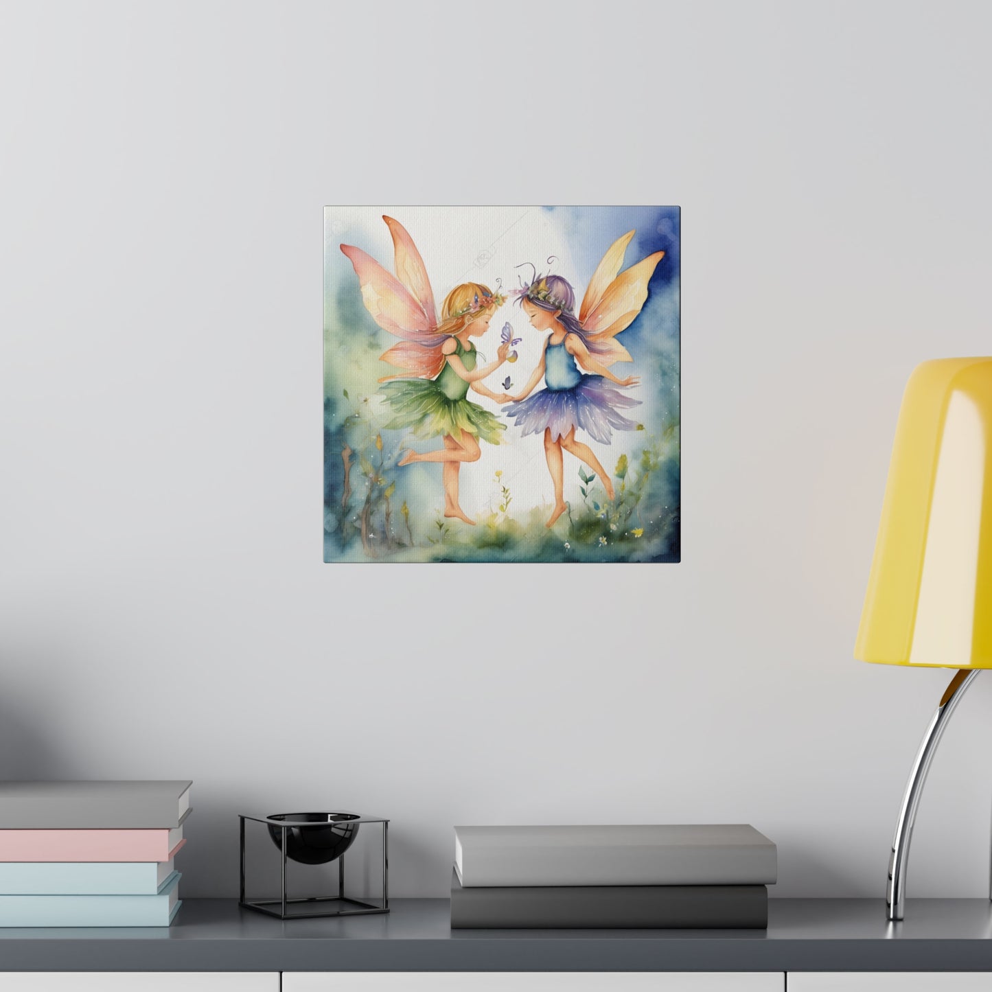 Matte Wall Canvas - Fae Friendship