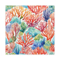 Matte Wall Canvas - Coral - Neptune's Nursery Collection