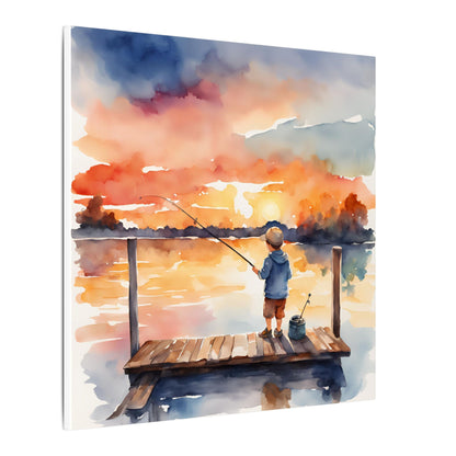 Matte Wall Canvas - Fishing - The Great Outdoors Collection