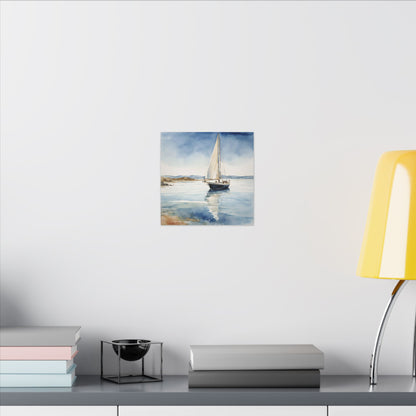 Matte Wall Canvas - Set Sail - Wheels & Wings Collection