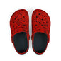 Kid's Foam Clogs - Drums - Red Hot