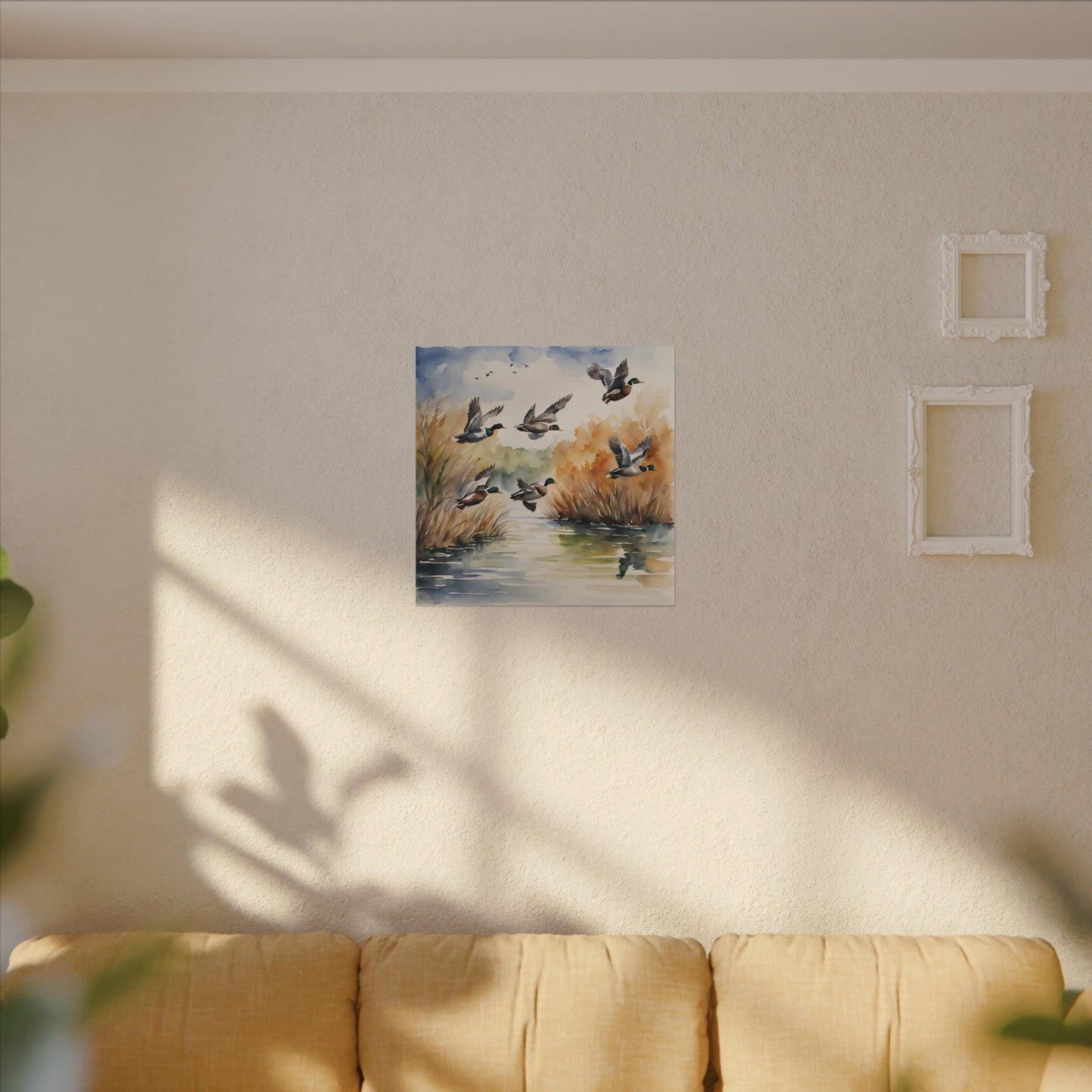 Matte Wall Canvas - Ducks - The Great Outdoors Collection
