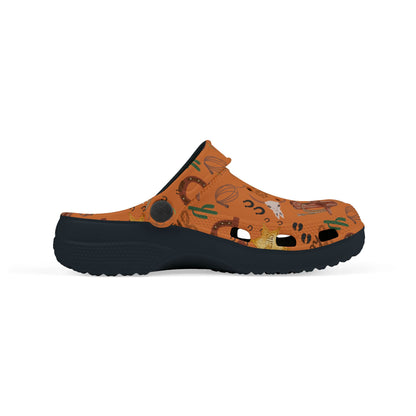 Kid's Foam Clogs - Cowboy - Natural Hide