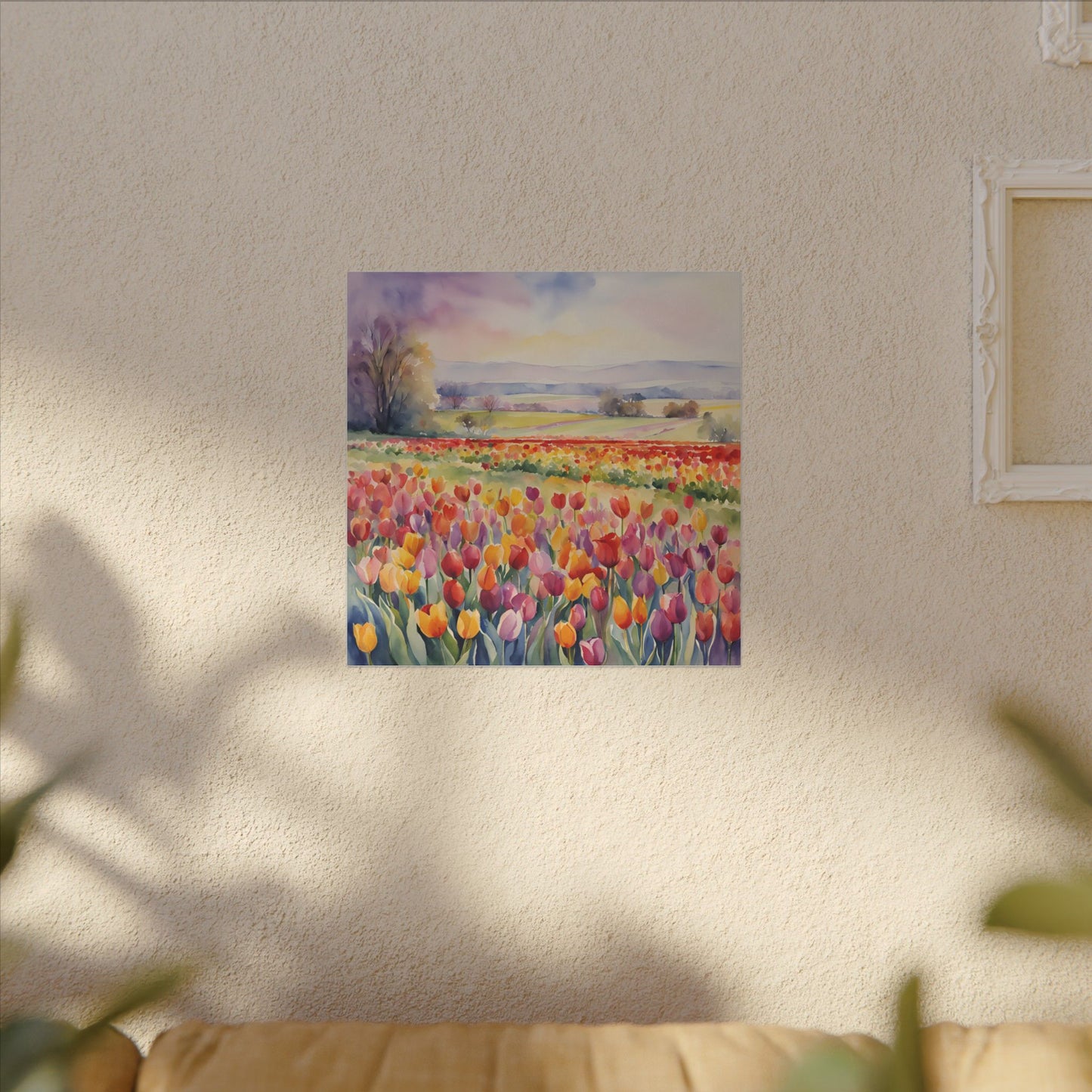 Matte Wall Canvas - Tulip - Bloom and Grow Collection
