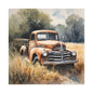 Matte Wall Canvas - Good Old Truck - Wheels & Wings Collection