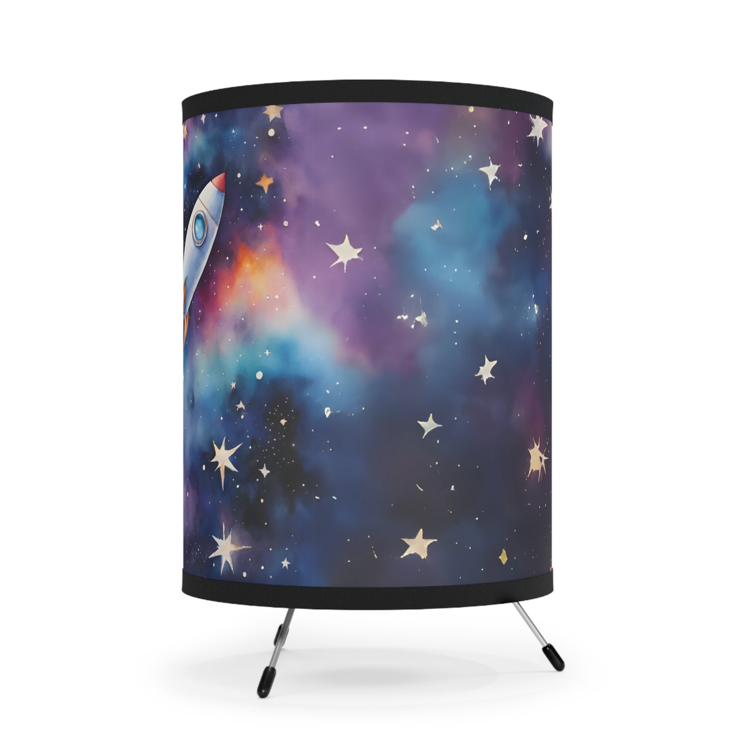Tripod Lamp - Rocket Ship - Beyond the Stars Collection