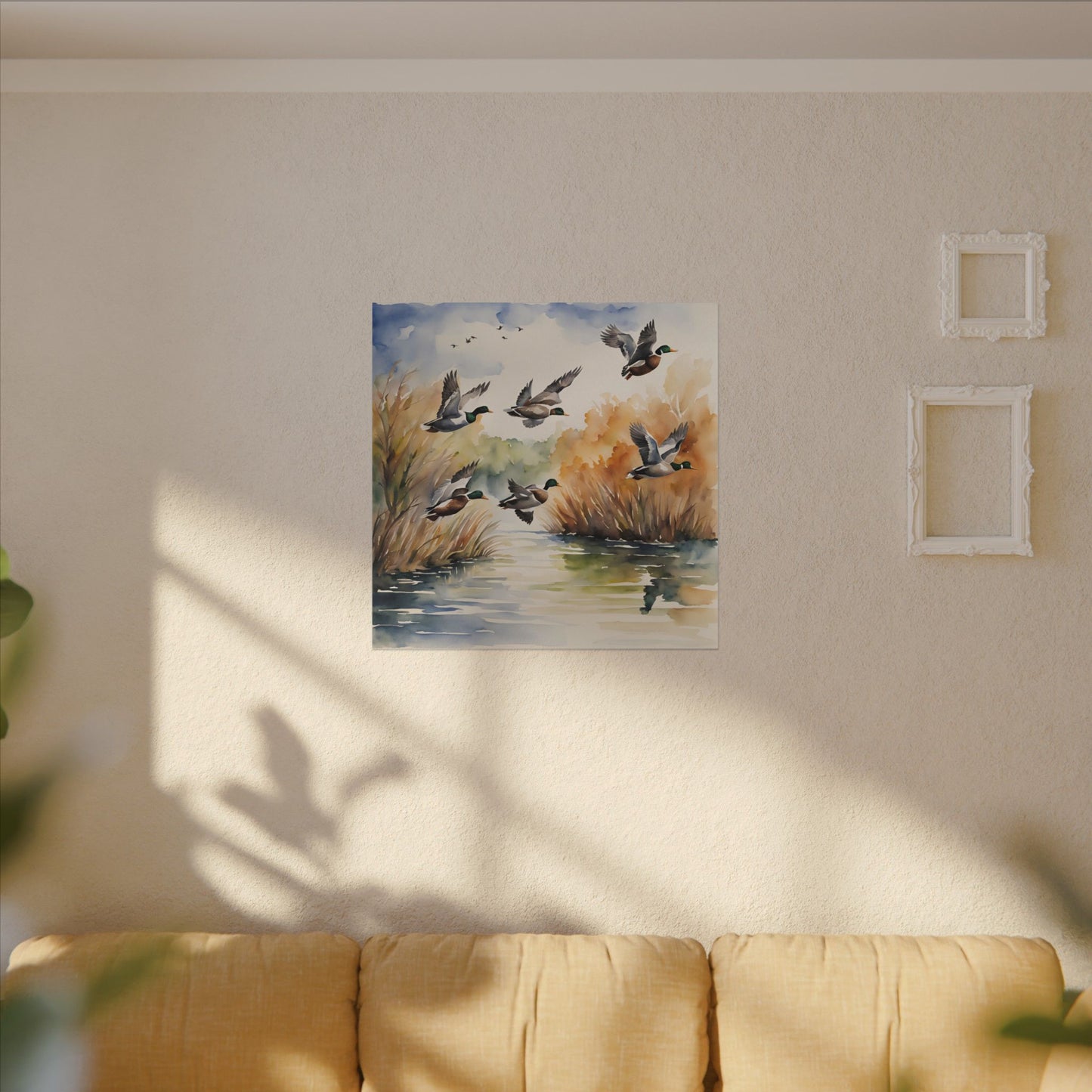 Matte Wall Canvas - Ducks - The Great Outdoors Collection