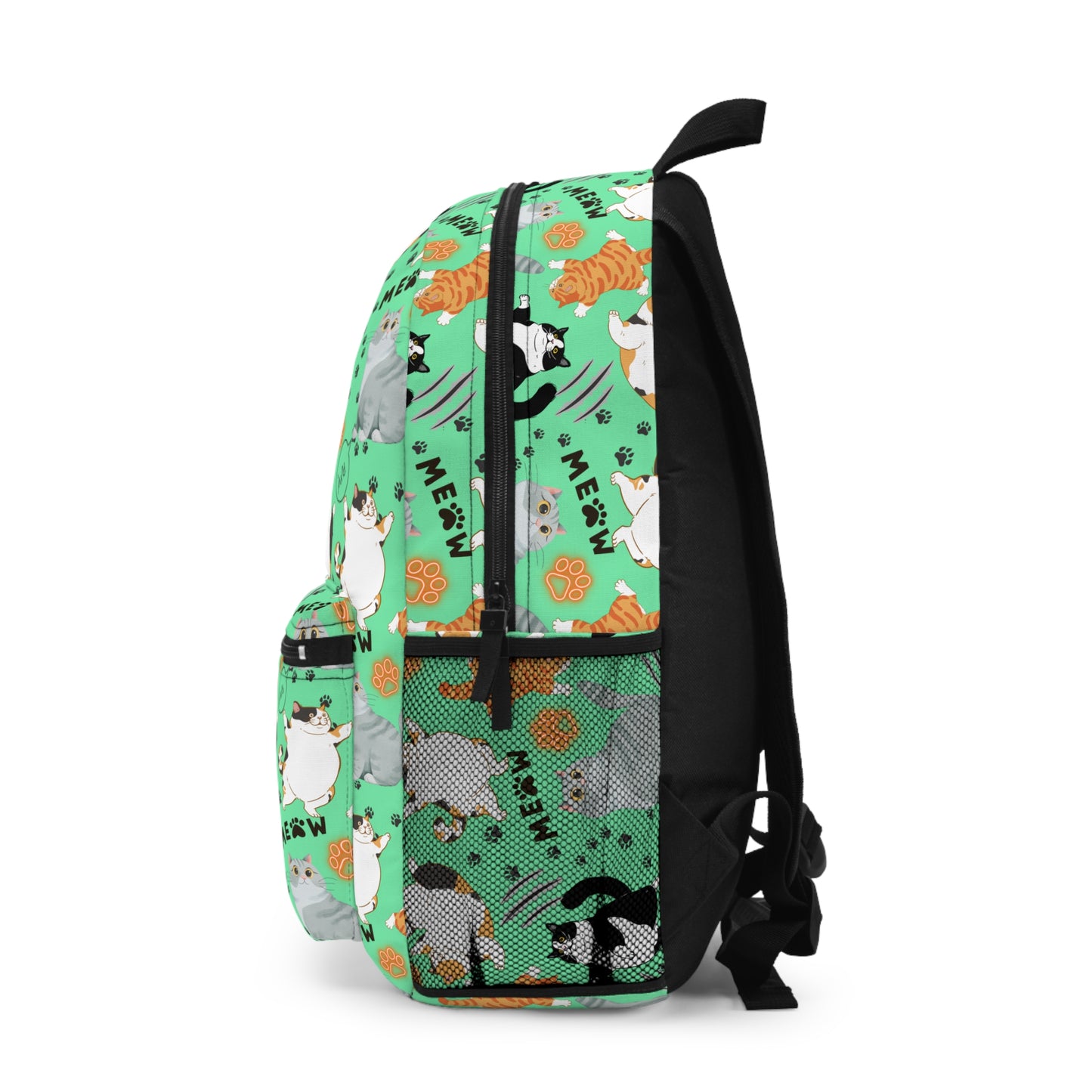 Backpack - Fat Cat - Mint Green