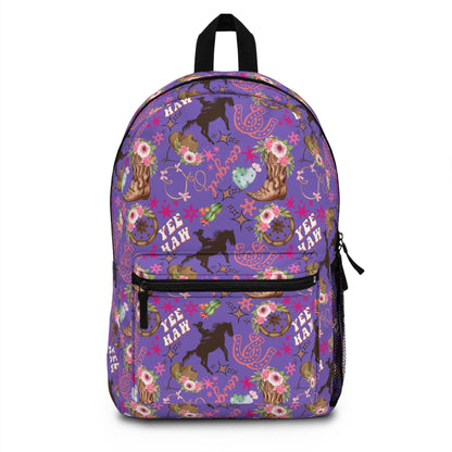 Backpack - Cowgirl - Periwinkle