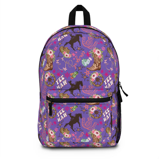 Backpack - Cowgirl - Periwinkle
