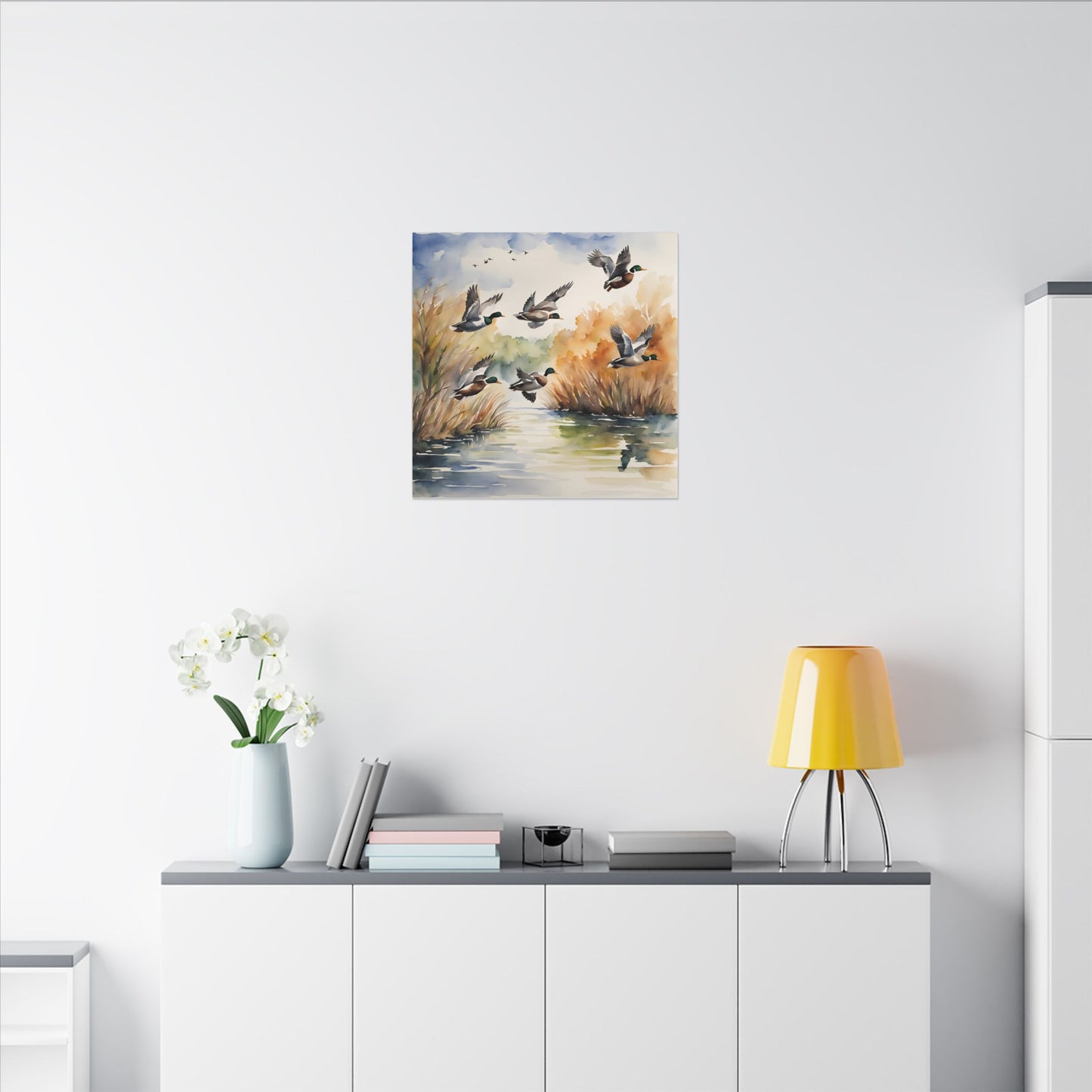 Matte Wall Canvas - Ducks - The Great Outdoors Collection