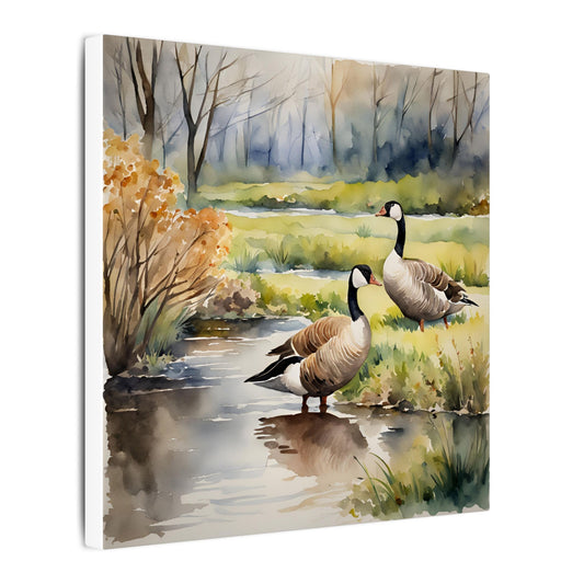 Matte Wall Canvas - Geese - The Great Outdoors Collection