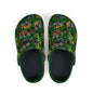 Kid's Foam Clogs - Monster Trucks - Forest