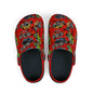 Kid's Foam Clogs - Monster Trucks - Red Hot
