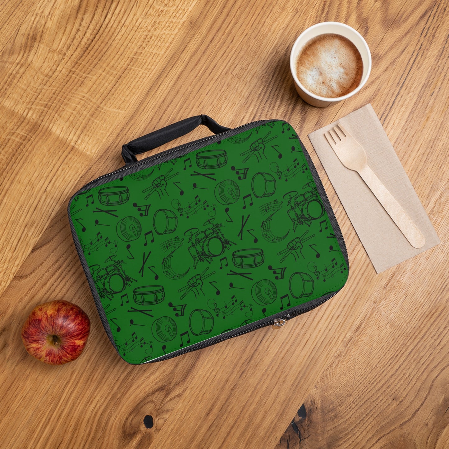 Lunch Bag - Drums - Forest