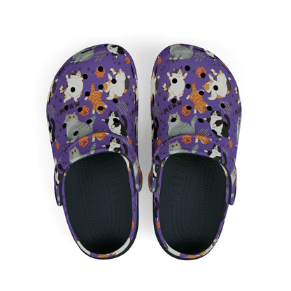 Kid's Foam Clogs - Fat Cat - Periwinkle