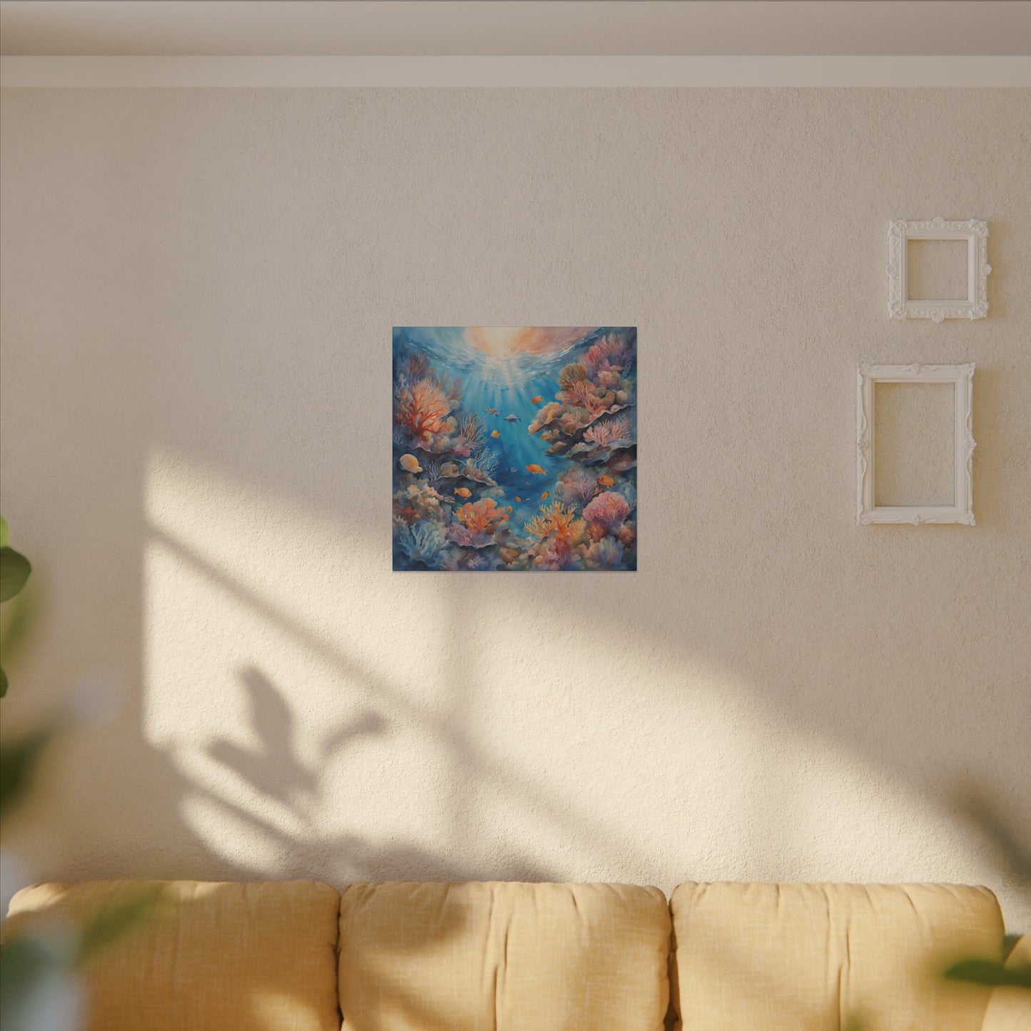 Matte Wall Canvas - Reef Life - Neptune's Nursery Collection