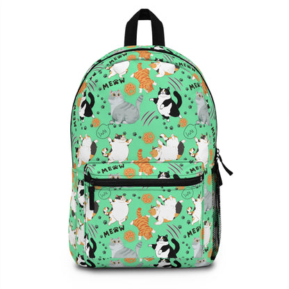 Backpack - Fat Cat - Mint Green