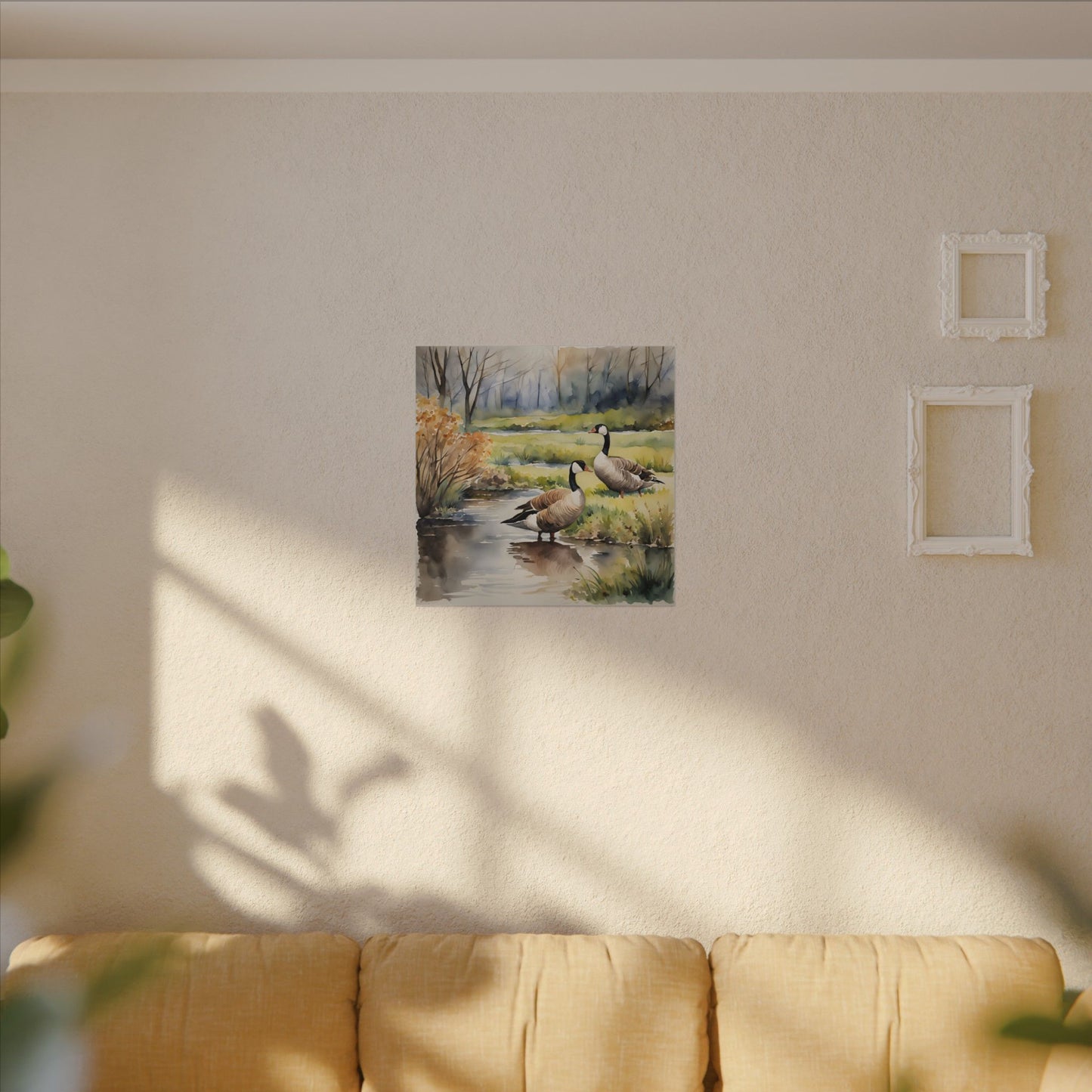 Matte Wall Canvas - Geese - The Great Outdoors Collection