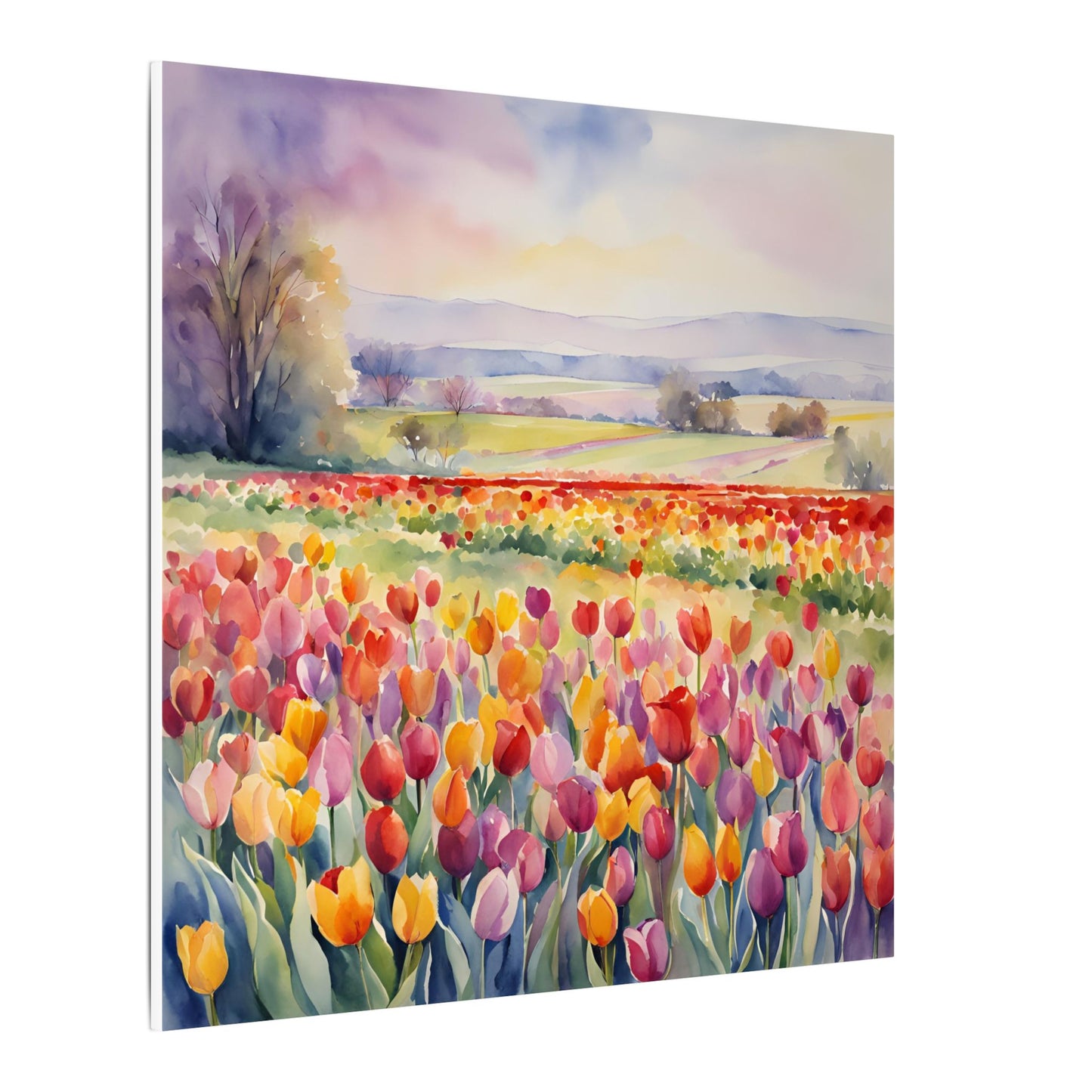 Matte Wall Canvas - Tulip - Bloom and Grow Collection