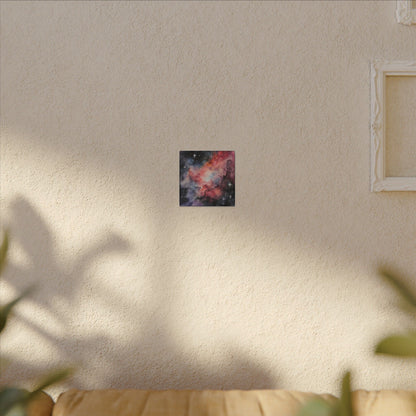 Matte Wall Canvas - Nebula Galaxy One - Beyond the Stars Collection