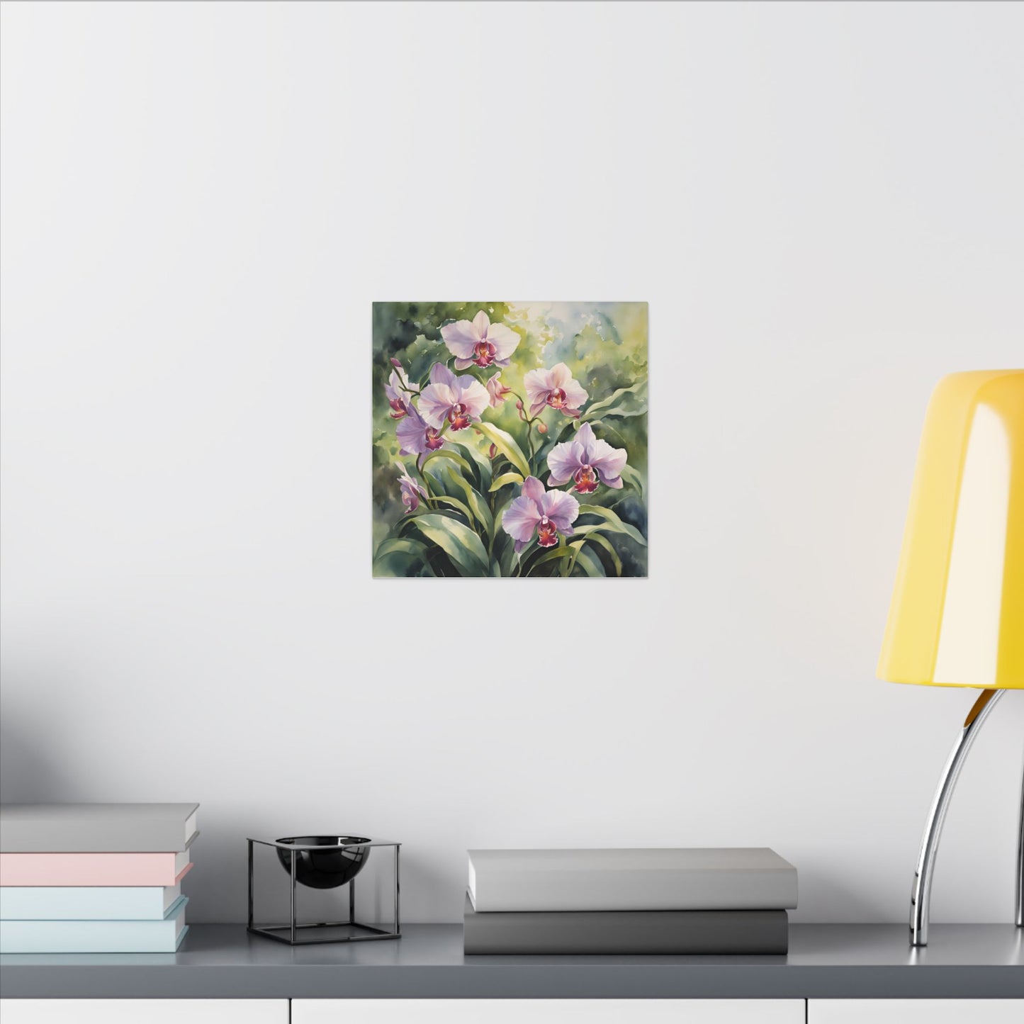 Matte Wall Canvas - Orchid - Bloom and Grow Collection