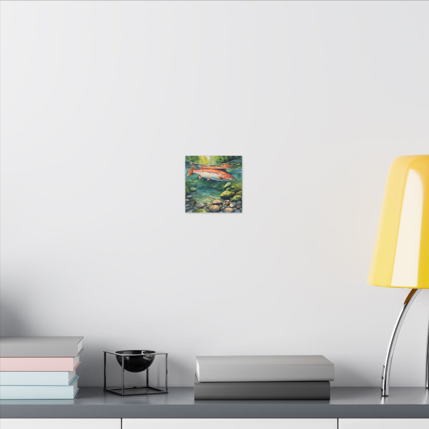 Matte Wall Canvas - Salmon - The Great Outdoors Collection