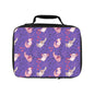 Lunch Bag - Axolotl - Periwinkle