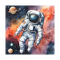Matte Wall Canvas - Astronaut - Beyond the Stars Collection