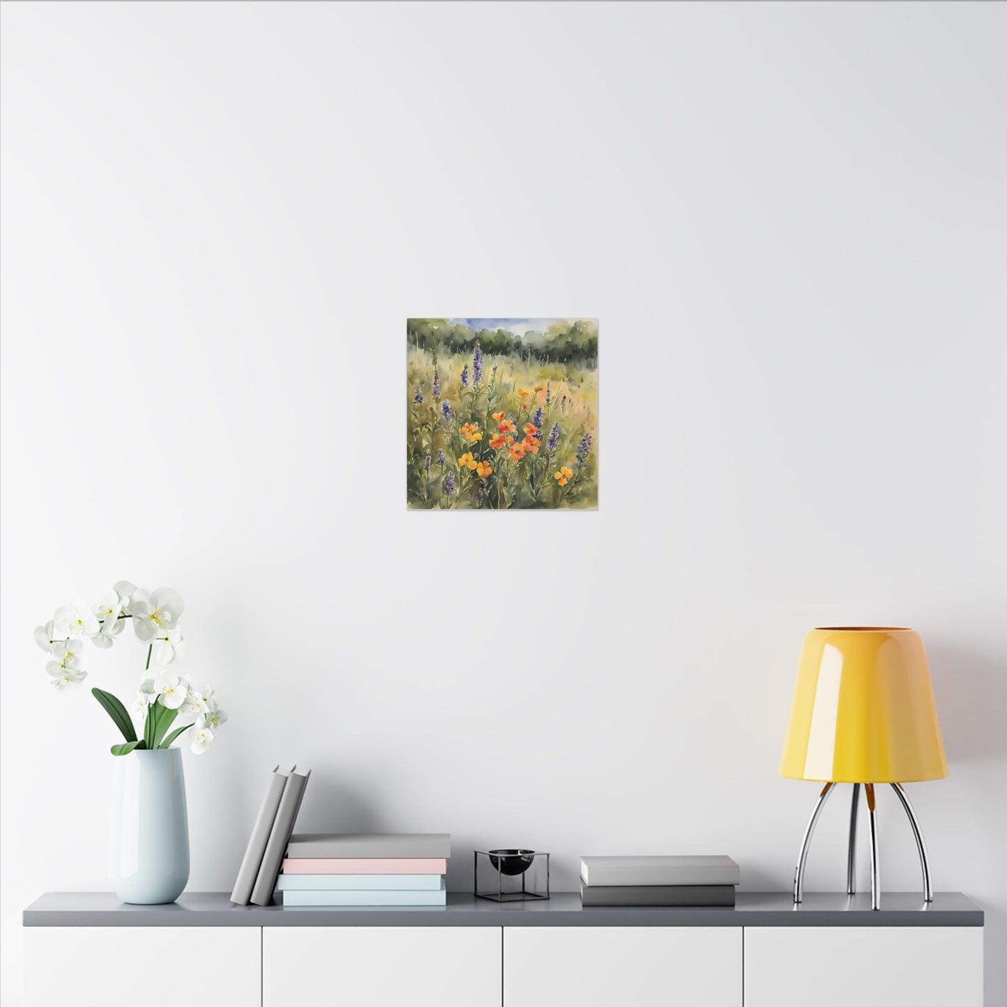 Matte Wall Canvas - Texas Wildflower - Bloom and Grow Collection
