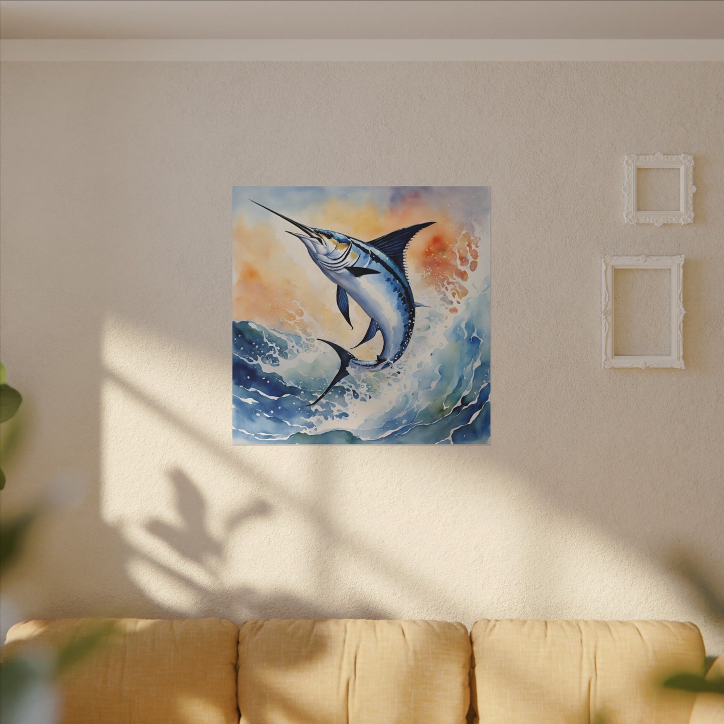 Matte Wall Canvas - Swordfish - The Great Outdoors Collection