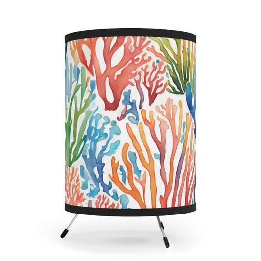 Tripod Lamp - Coral - Neptune's Nursery Collection