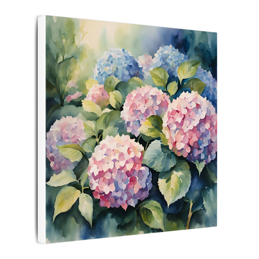 Matte Wall Canvas - Hydrangea - Bloom and Grow Collection