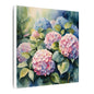Matte Wall Canvas - Hydrangea - Bloom and Grow Collection