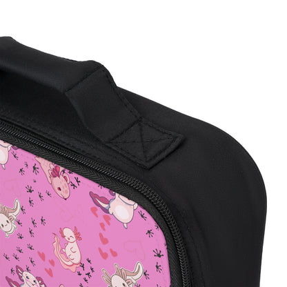 Lunch Bag - Axolotl - Bubblegum