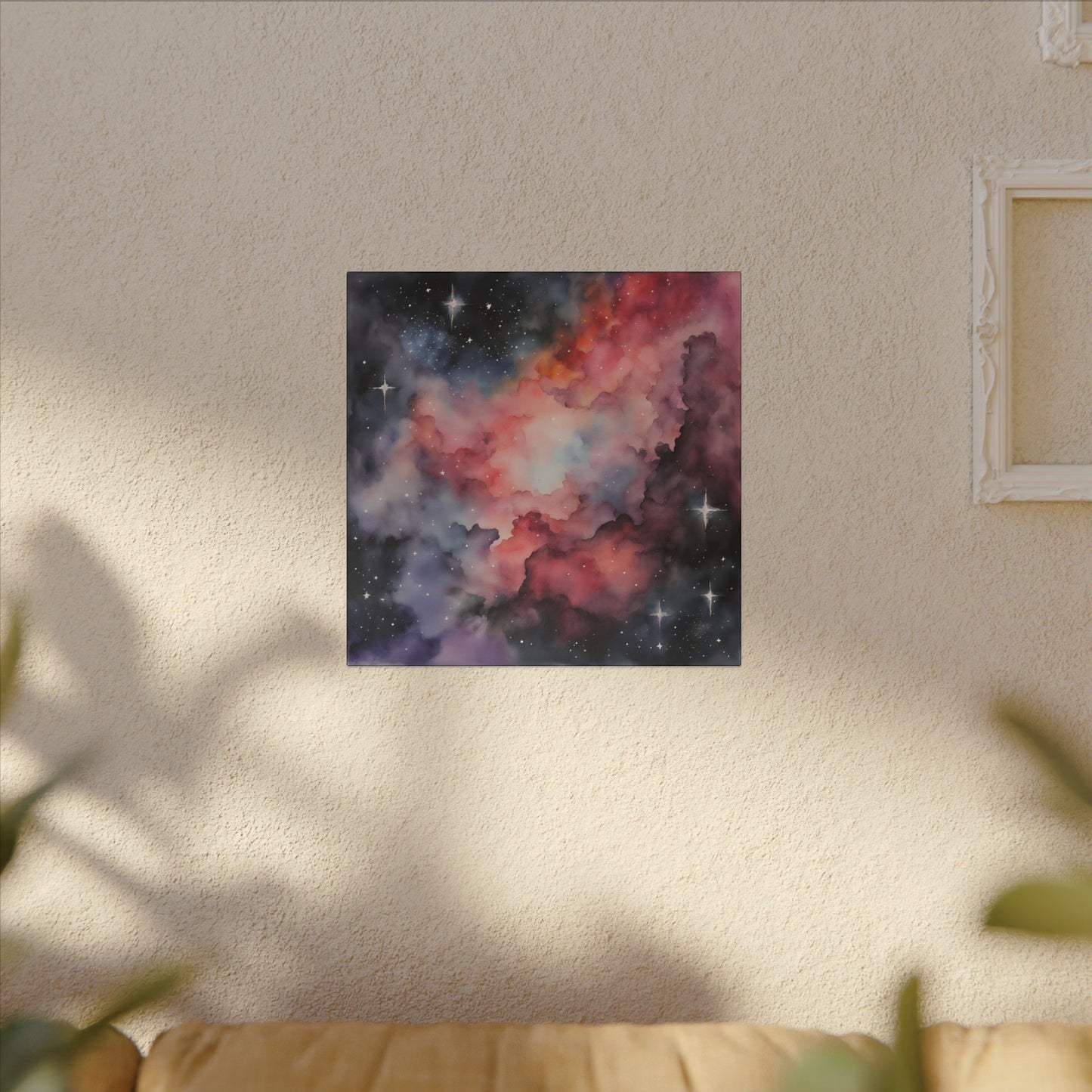 Matte Wall Canvas - Nebula Galaxy One - Beyond the Stars Collection