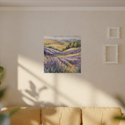 Matte Wall Canvas - Lavender - Bloom and Grow Collection