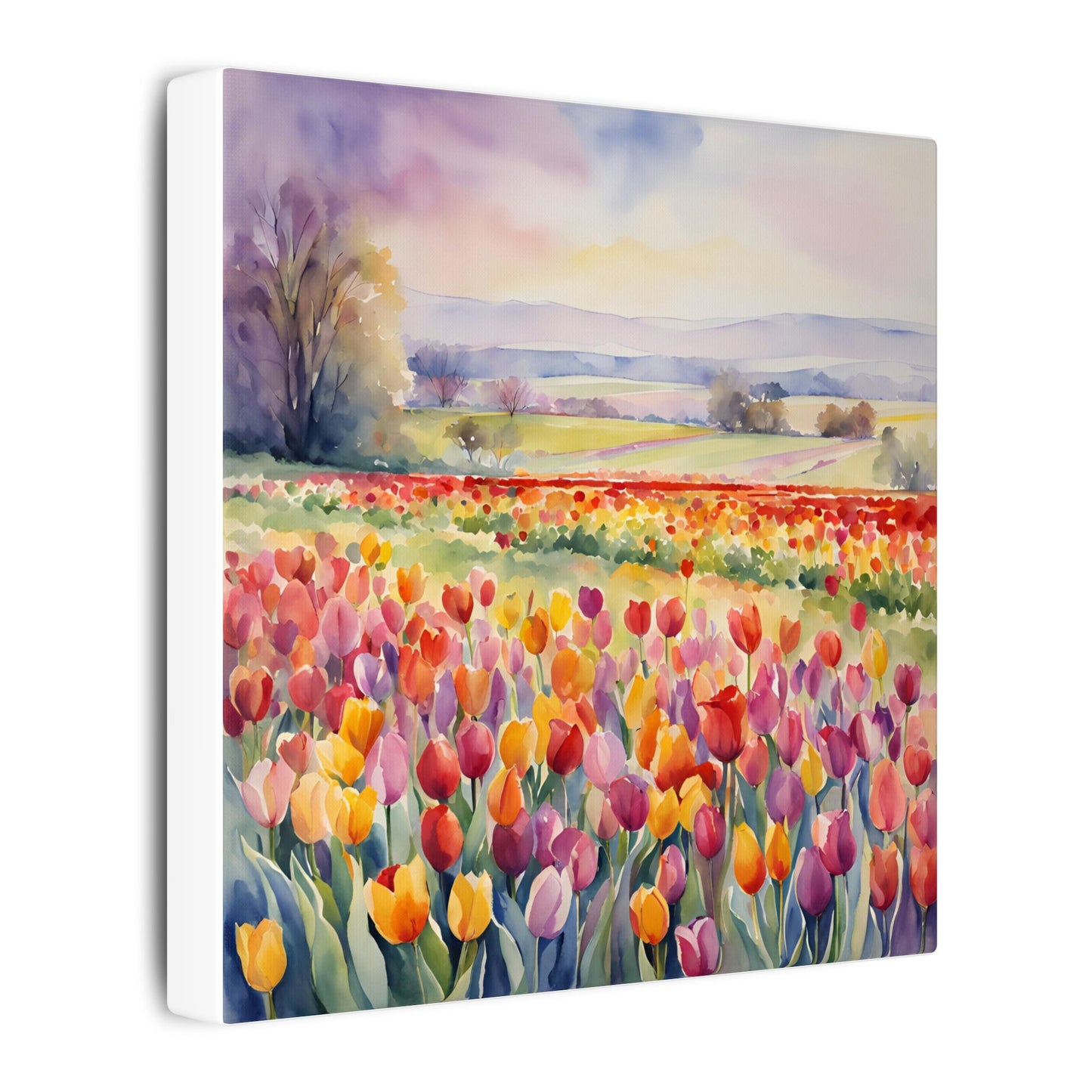 Matte Wall Canvas - Tulip - Bloom and Grow Collection