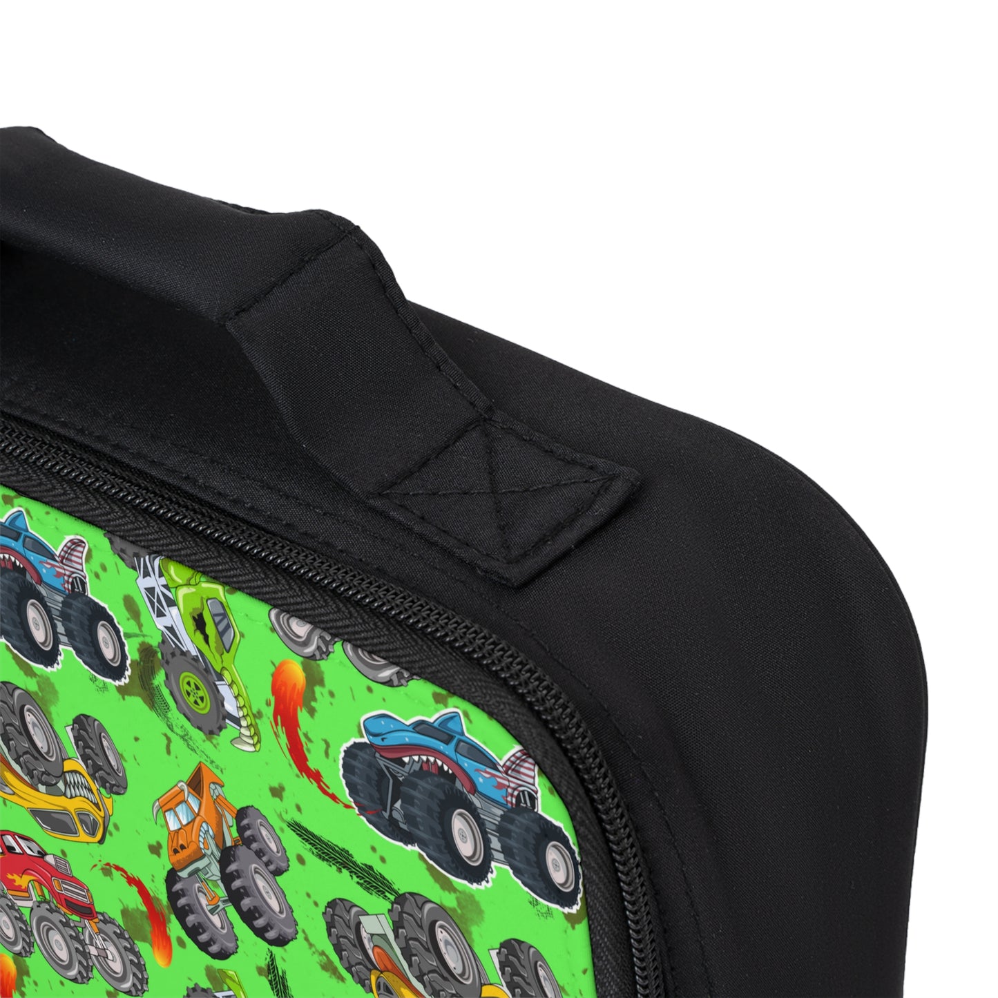 Lunch Bag - Monster Truck - Screamin' Green