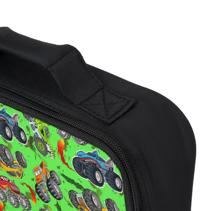 Lunch Bag - Monster Truck - Screamin' Green