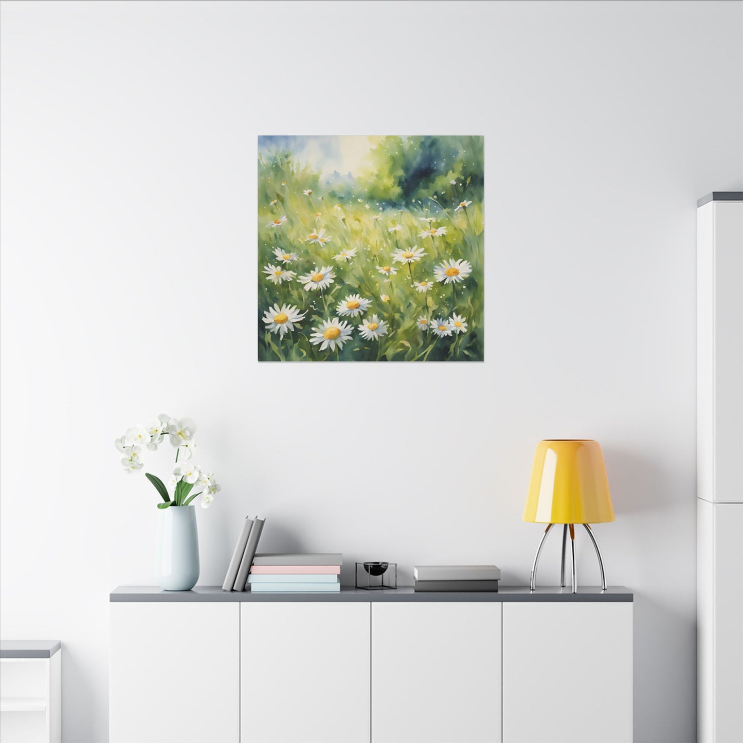 Matte Wall Canvas - Daisy - Bloom and Grow Collection