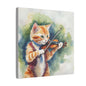 Matte Wall Canvas - Cat and the Fiddle - Nursery Rhymes Collection