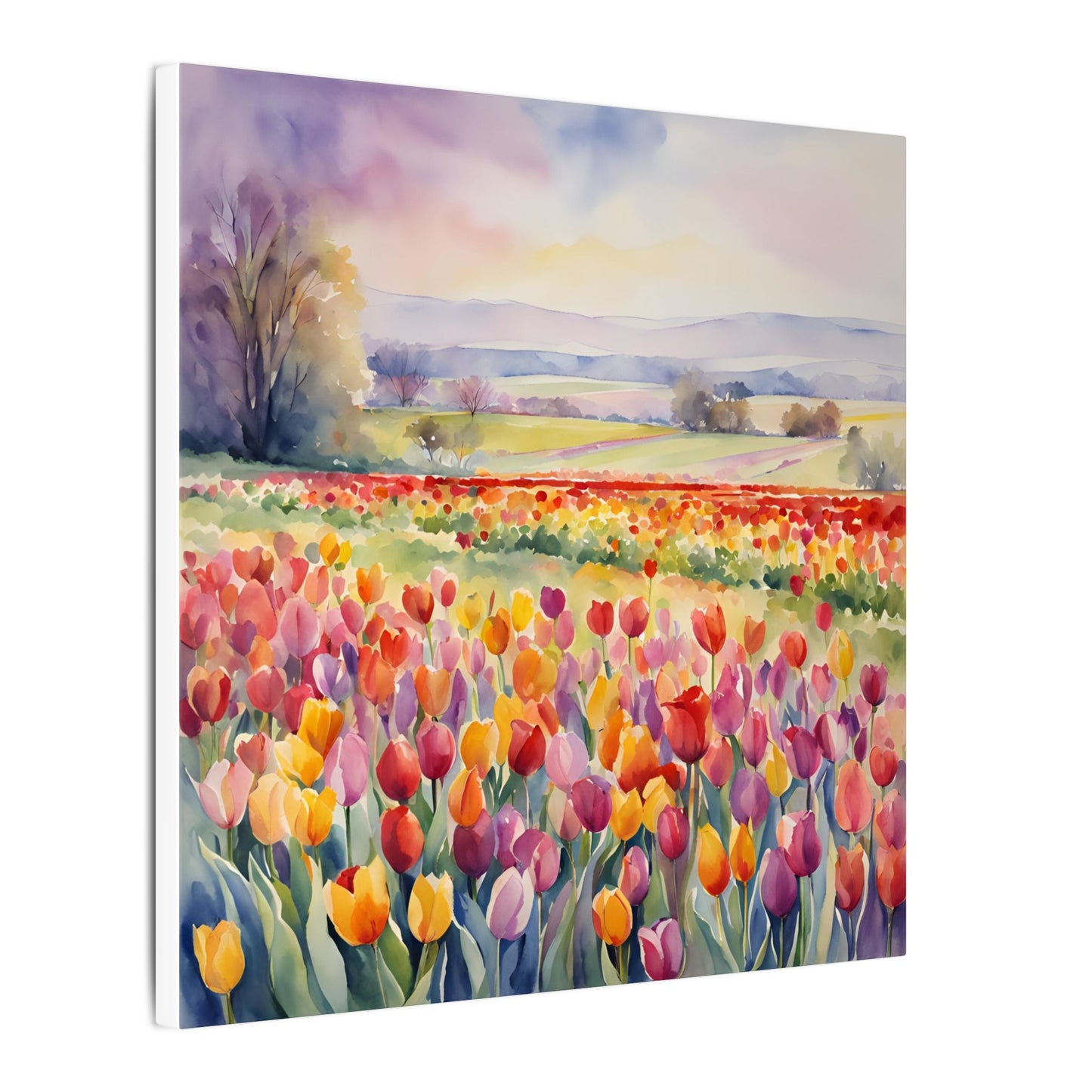 Matte Wall Canvas - Tulip - Bloom and Grow Collection