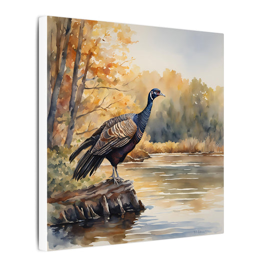Matte Wall Canvas - Wild Turkey - The Great Outdoors Collection
